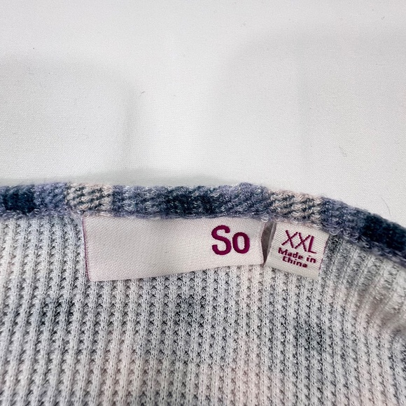 SO Girls Plaid Round Neck Swing Dress Sz XXL Short Sleeve 90s Y2K Summer - Picture 2 of 11